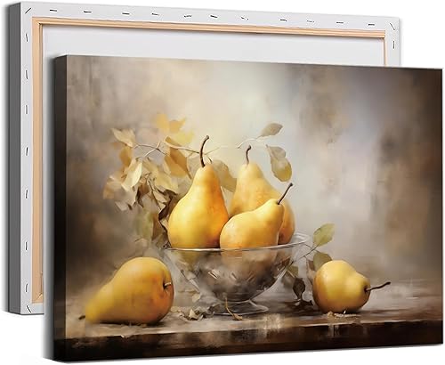 Miniatura 9 de Arte de pared vintage de limón francés, naturaleza muerta, lienzo con estampado de frutas amarillas, ilustraciones para pared, antiguo, 16 x 24