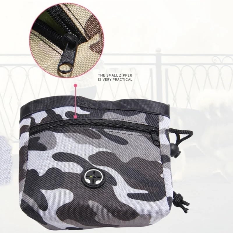 Pochette de collation de dressage de chien portable Sac de taille de dressage de chien Sac de collation de récompense for chien Pochette de collation de promenade de chien Sac de taille de récompense