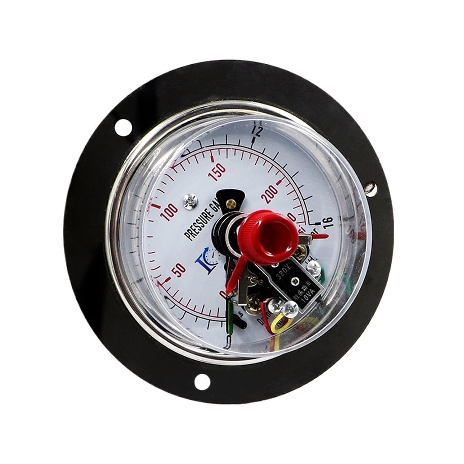 Stainless Steel Corrosion-Resistant Industrial-use Pressure Gauge with Electrical Contact Points