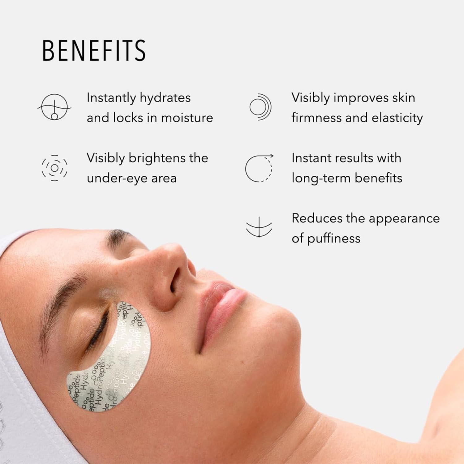 HydroPeptide Polish & Plump Face Peel and PolyPeptide Collagel+ Eye Masks Bundle (1 Set and 8 Treatments)