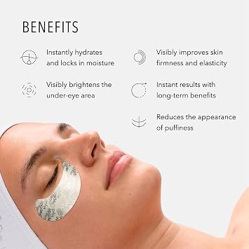 HydroPeptide Eye Authority and Collagel + Hydrogel Eye Mask, Bundle, (0.5 Ounce and 8 Count)