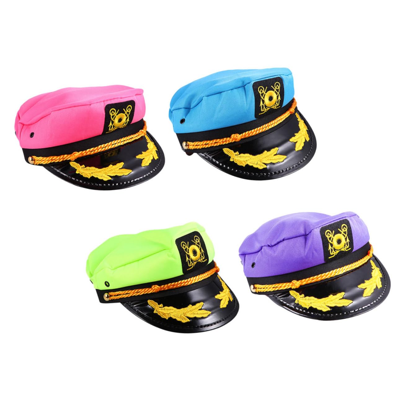 Healeved Berretto Da Marinaio Cappello Da Marinaio Cappello Della Marina Cappucci Del Della Barca Cappello Da Marinaio Per Feste Cosplay Pelle