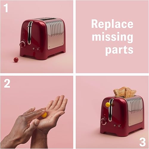 Miniatura 2 de Sugru Pegamento multiusos moldeable para fijación y fabricación creativa, paquete de 3, negro, blanco y rojo, 3 piezas