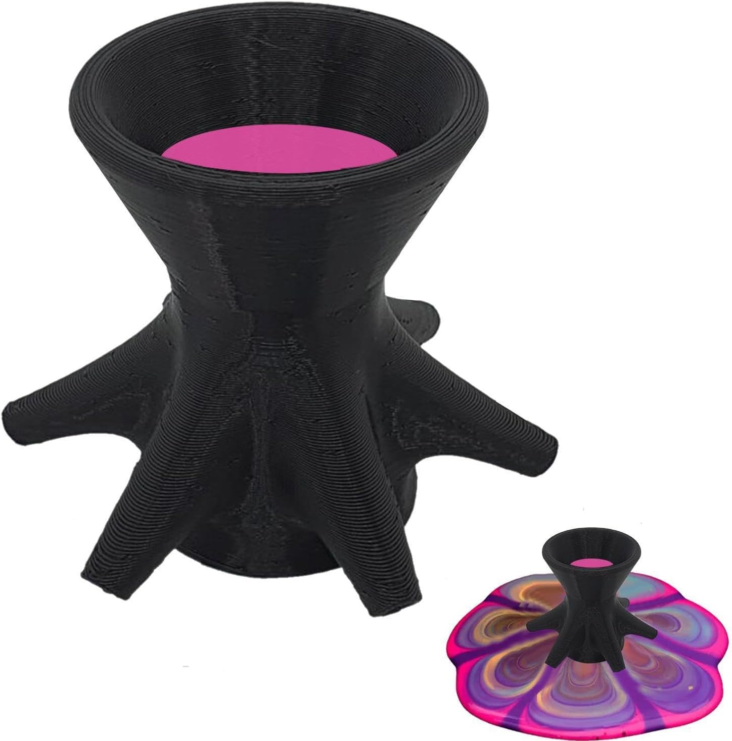 Flower Pouring Cup 7-Leg Funnel Split Cup Paint Pour Reverse Flower