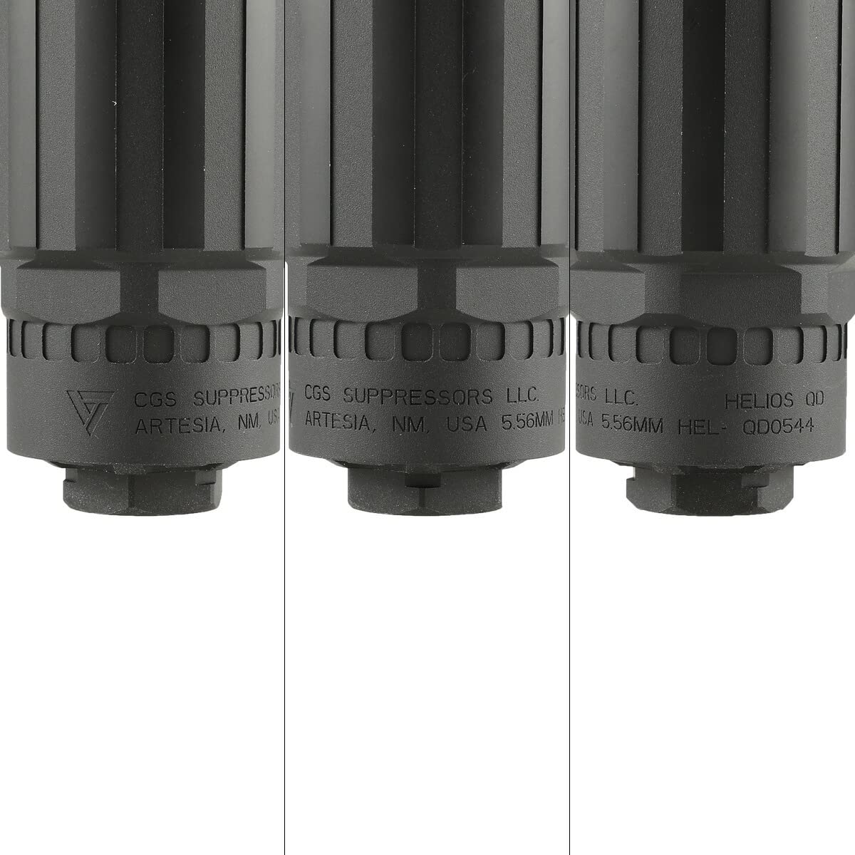 Amazon | Airsoft Artisan CGS HELIOSタイプ 5.56mmサイレンサー (14mm