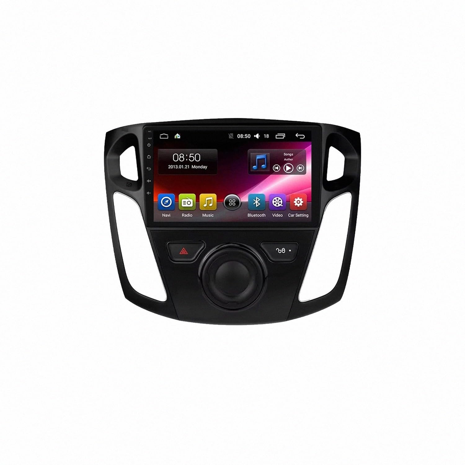 Radio Samochodowe Z Ekranem Dotykowym Fhd dla Hyundai Elantra Avante AD 2015-2021 Bezprzewodowe Carplay I Android Auto, Radio Z Ekranem Dotykowym Ips, Nawigacja Gps, 4 Rdzeń 2G+32G