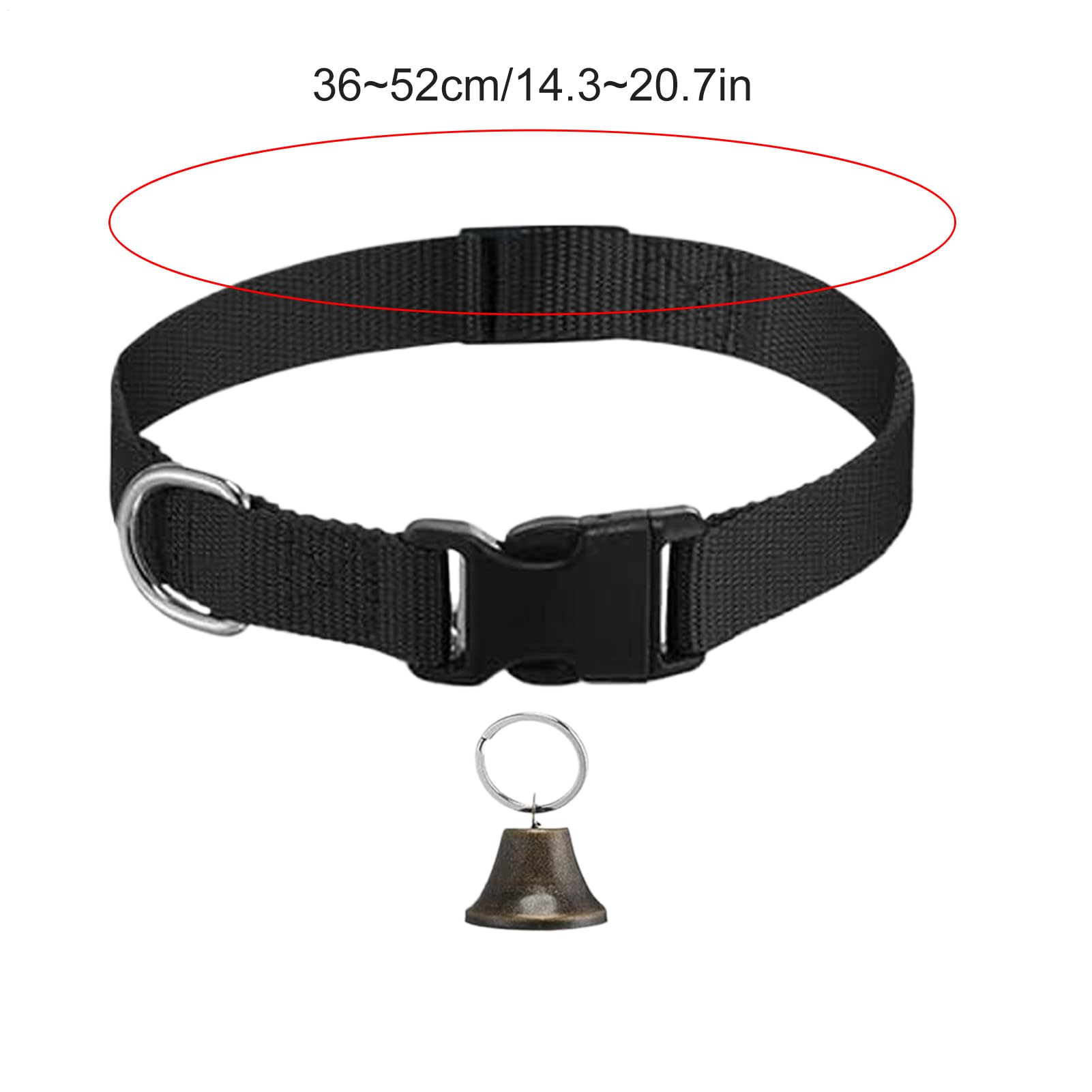 Collier de chèvre - Colliers de Mouton réglables | Anti Perdu la Cloche de pâturage pour Vache pour Animaux de chèvre