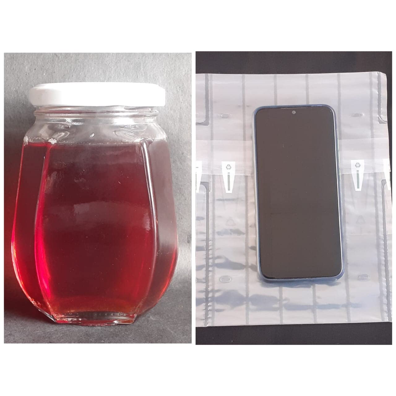 Honey Ghee Bottle size 14 CMs x 8 CMs Super Bubble Inflatablepackaging.in 10 Pcs Air Cushioning /Air Pack/Air Bag/Air packing/Air packaging Pouch for Shipping 500 ML of Honey Bottle/Ghee/Pickle/Olives/Jam bottles/(180X220 Millimeter)Full Flap Close (B0C3J3SHF6) Amazon Price History, Amazon Price Tracker