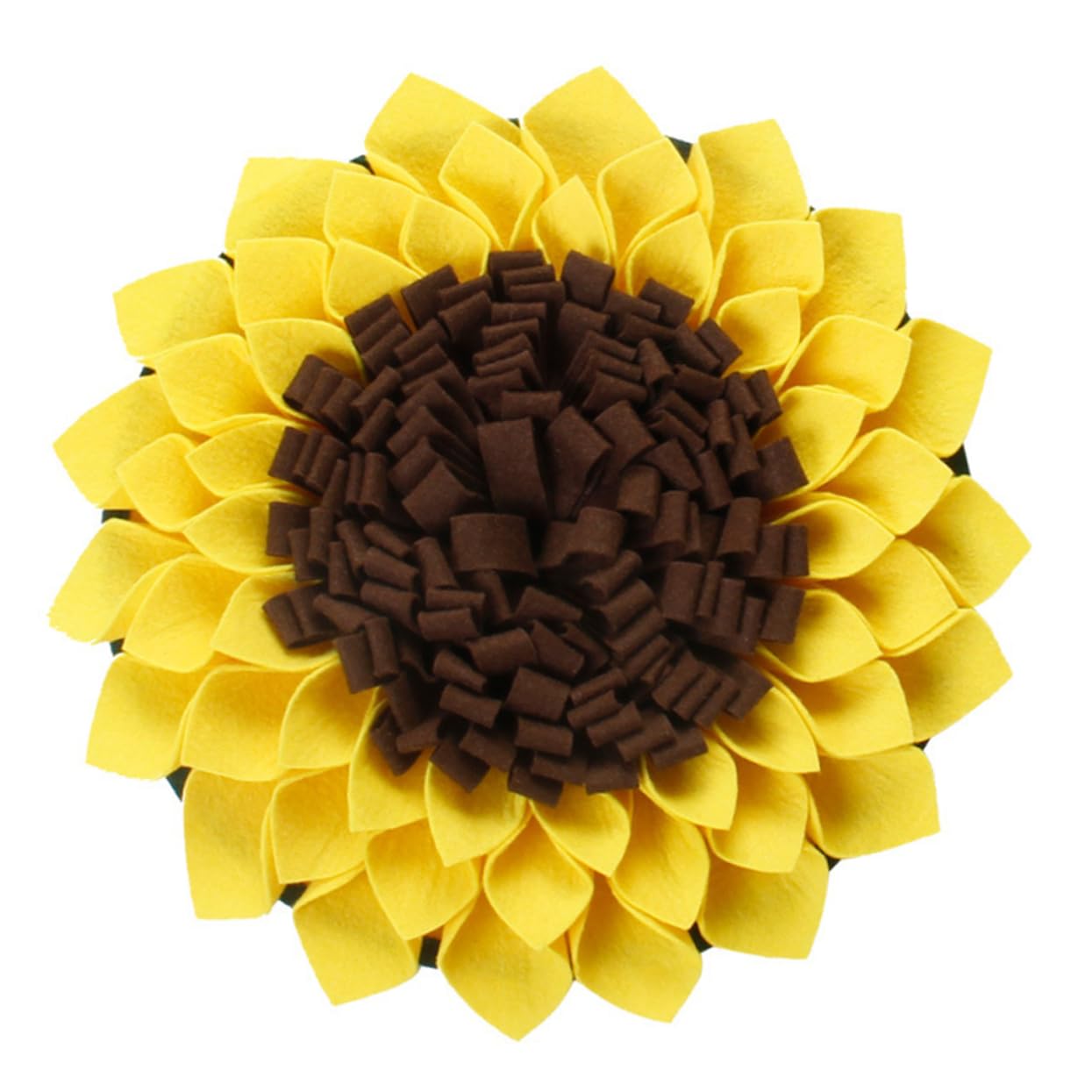 Sosoport 3piezas Alfombrilla para Perros De Forrajeo De Girasol Mat De Alimentación Lenta Diseño Creativo para Entrenamiento y Cenas De Mascotas Apta para Perros Pequeños Medianos y