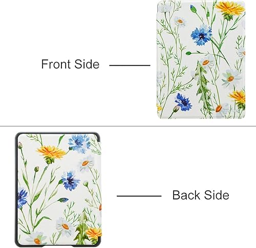 Miniatura 3 de MOSISO Funda compatible con Kindle Paperwhite de 10 generación 2018, piel sintética, delgada, para tableta inteligente, lector electrónico, funda