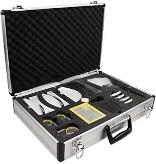 NICHOY Magnetic Suction Optical Experiment Box-Complete Geometric Optics Demo Set, Magnetic Suction Optical Experiment Box,Apply to Teaching Research(A)