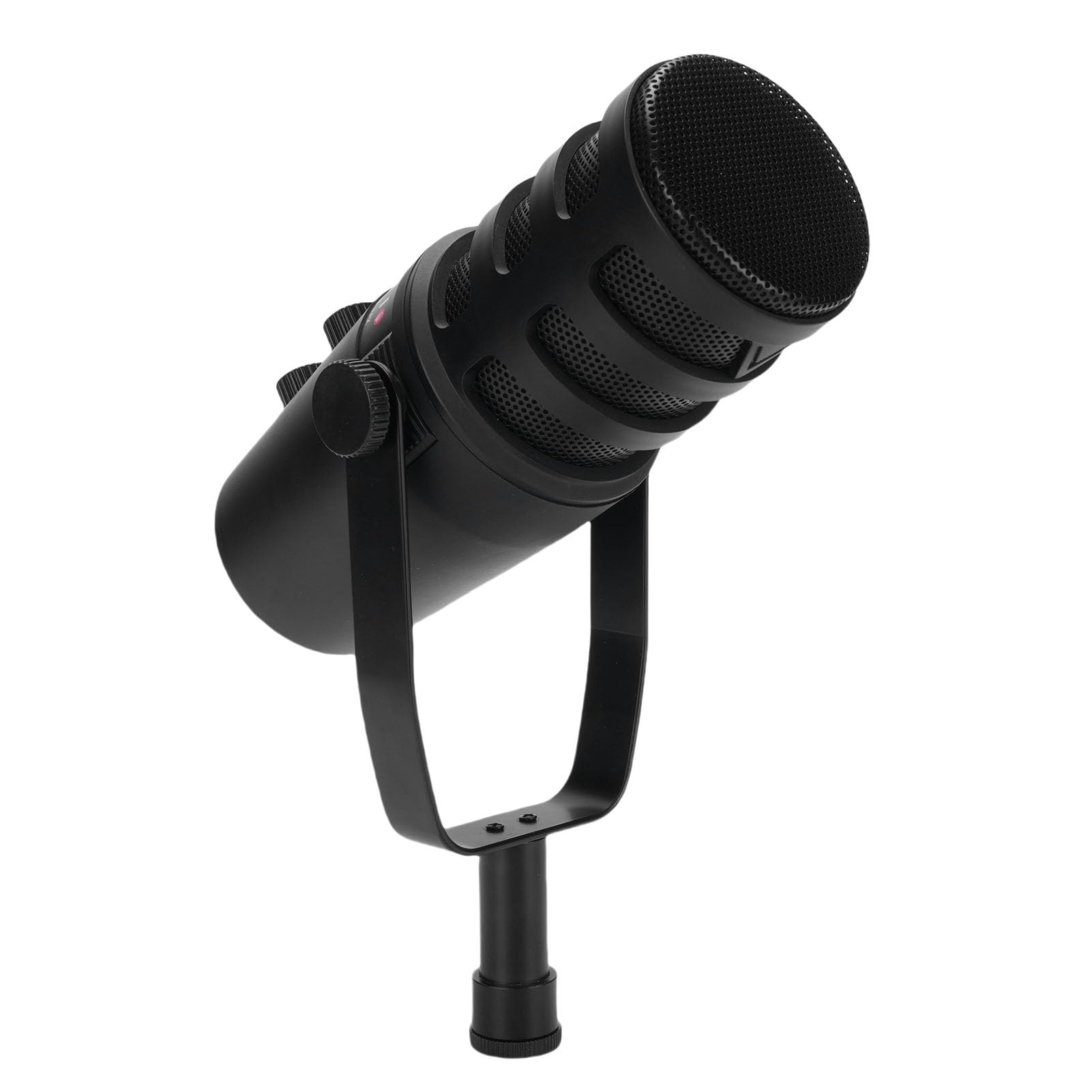 Fabater Set di Microfono Dinamico e Braccio Registrazione Audio Nitida per Podcaster e Creatori di Contenuti in Ambiente di Studio
