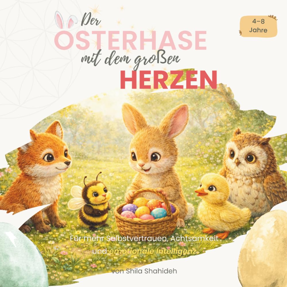 Der Osterhase mit dem großen Herzen: Eine Geschichte über Mut, Mitgefühl und das Leuchten im Herzen
