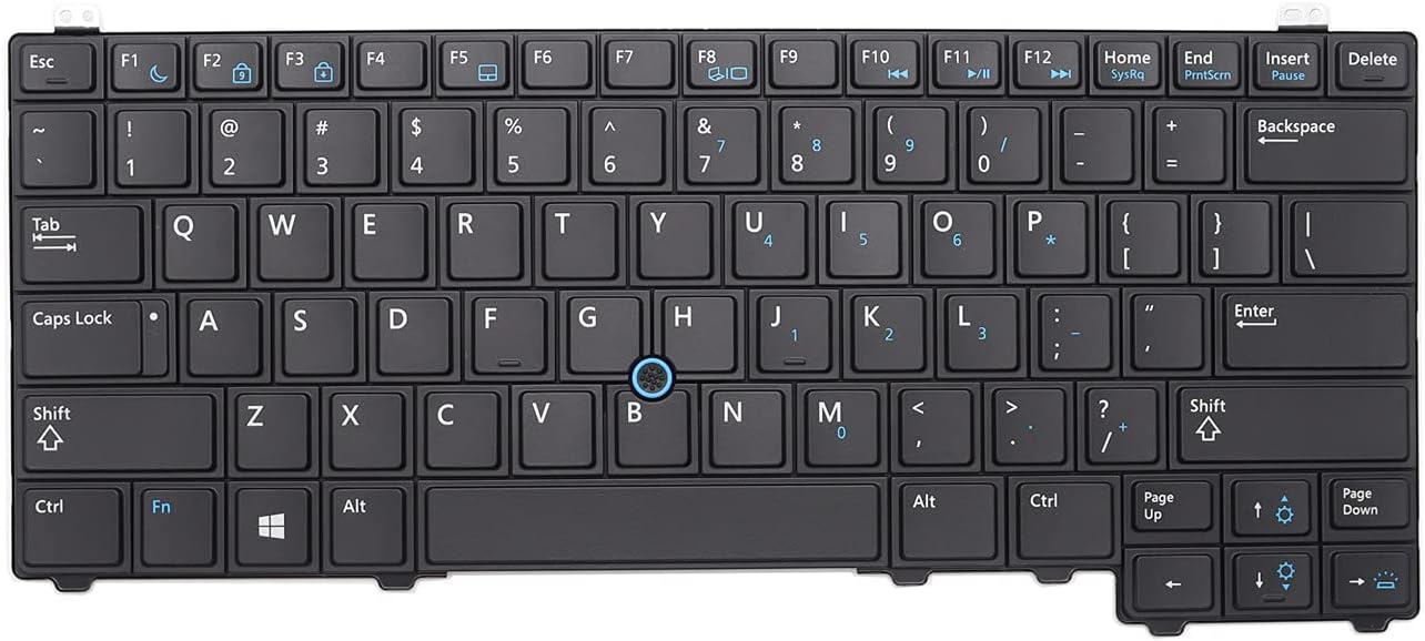 New Replacement for Latitude E5440 PK130WQ3B00 MP-13B73USJ698 03KK86 PK130WQ1B00 9Z.N9ULN.101 NSK-LD1BC 01 US Keyboard Backlit