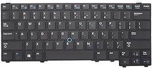 New Replacement for Latitude E5440 PK130WQ3B00 MP-13B73USJ698 03KK86 PK130WQ1B00 9Z.N9ULN.101 NSK-LD1BC 01 US Keyboard Backlit