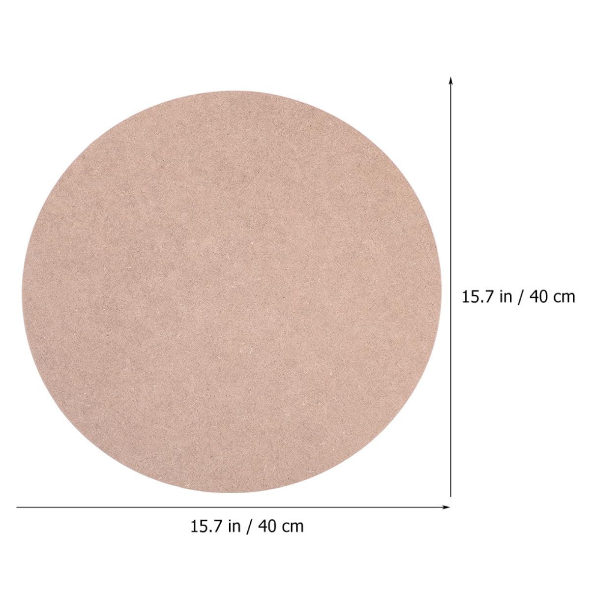Tabla de Secado para Cerámica de Madera Comprimida 40 Cm, Base Lisa y Absorbente para Torno de Alfarero, Herramienta Manual para Modelado y Escultura de Arcilla, Suministros