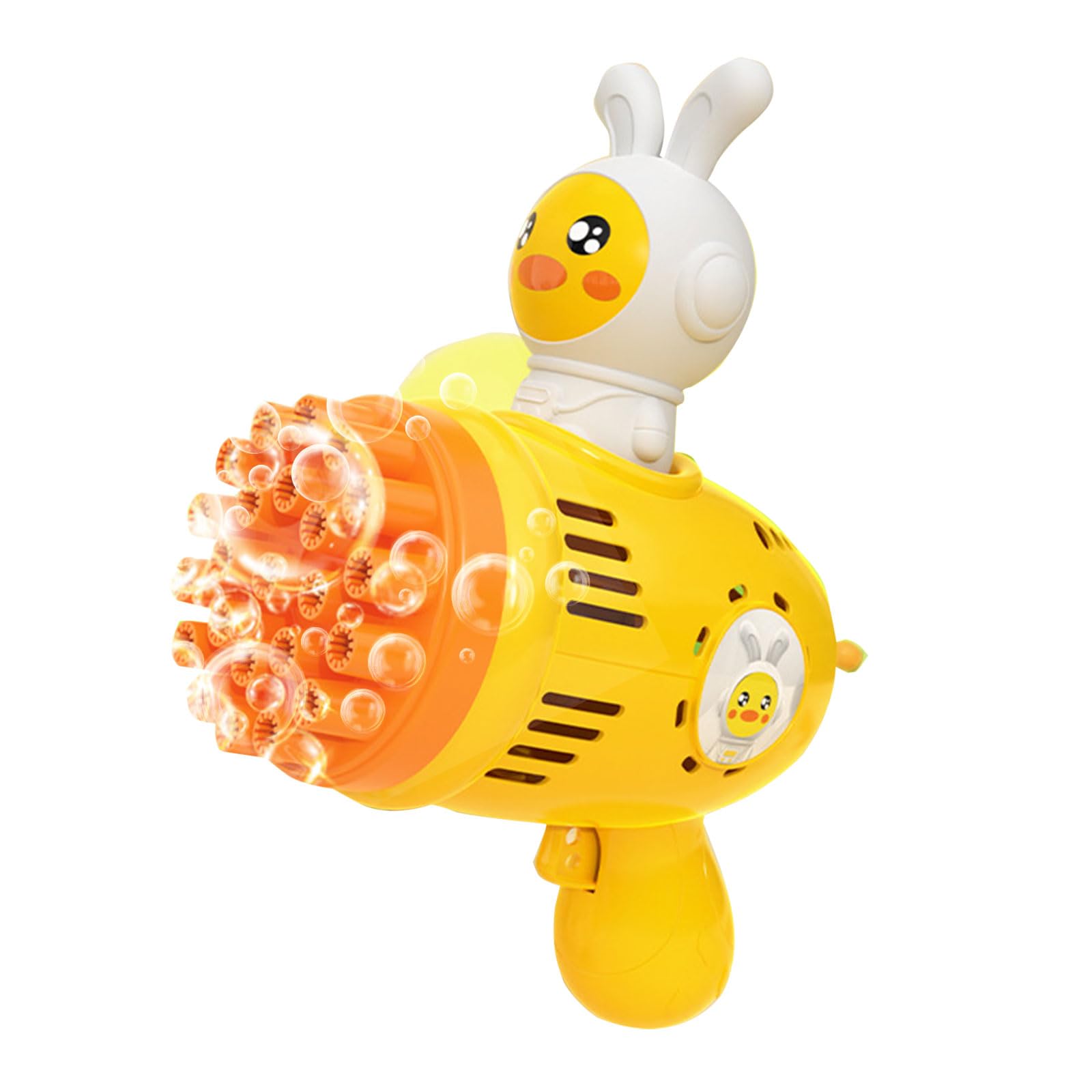 Pistola de Burbujas para Niños, Máquina Automática de Pompas de Jabón, Juguete Soplador,con 50ml Solución, Portátil Máquina de Hacer Burbujas con para Fiesta Al Aire Libre Boda