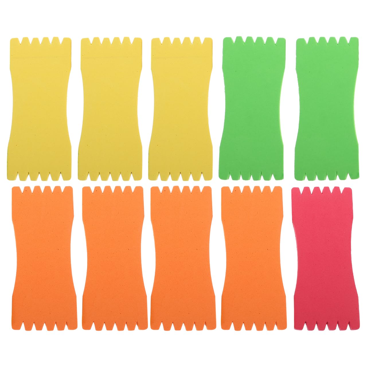 BESPORTBLE Fishing Wrapped Wire Board: 20Pcs Foam Fishing Line Boards, Fishing Leader Storage, Fishing Line Foam Board