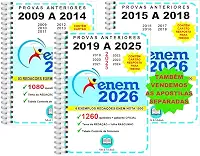ENEM 2700 questoes - Provas 2009 a 2023 + Gabarito Oficial