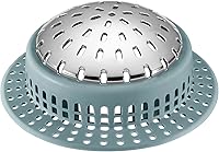 Vista 8 de Atrapapelos para Desagüe de Ducha, Cubierta para Desagüe de Ducha, Atrapapelos para Desagüe de Bañera para Desagües Pop-Up y Regulares