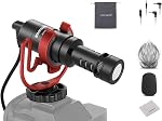 NEEWER KM17 USB C Microphone Noise Cancelling Plug & Play High Sensitivity Cardioid Vlog Interview Mic with Shock Mount Compatible with iPhone 16 Pro Max Android DJI Pocket 3 Insta360