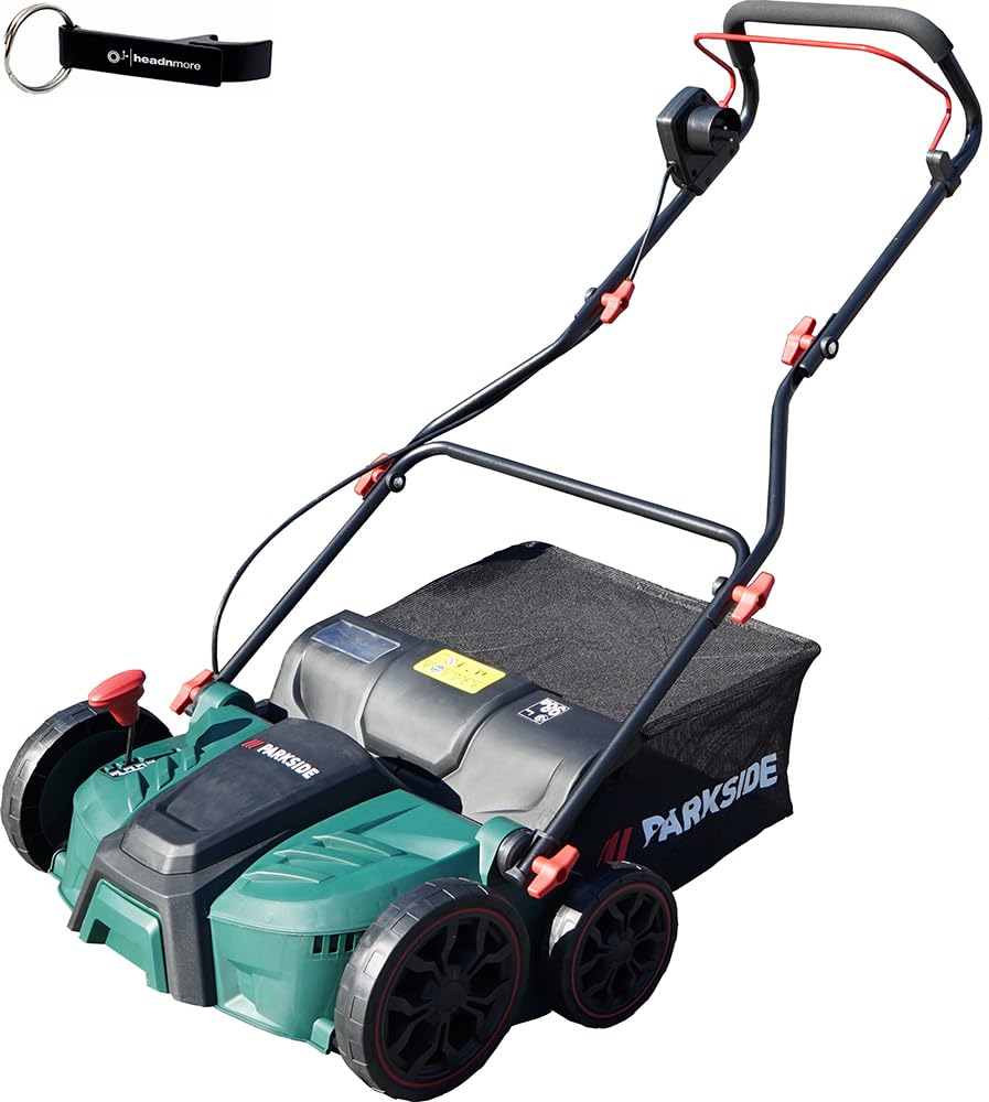 Parkside PELV 1800 Electric Scarifier/Aerator in its packaging box