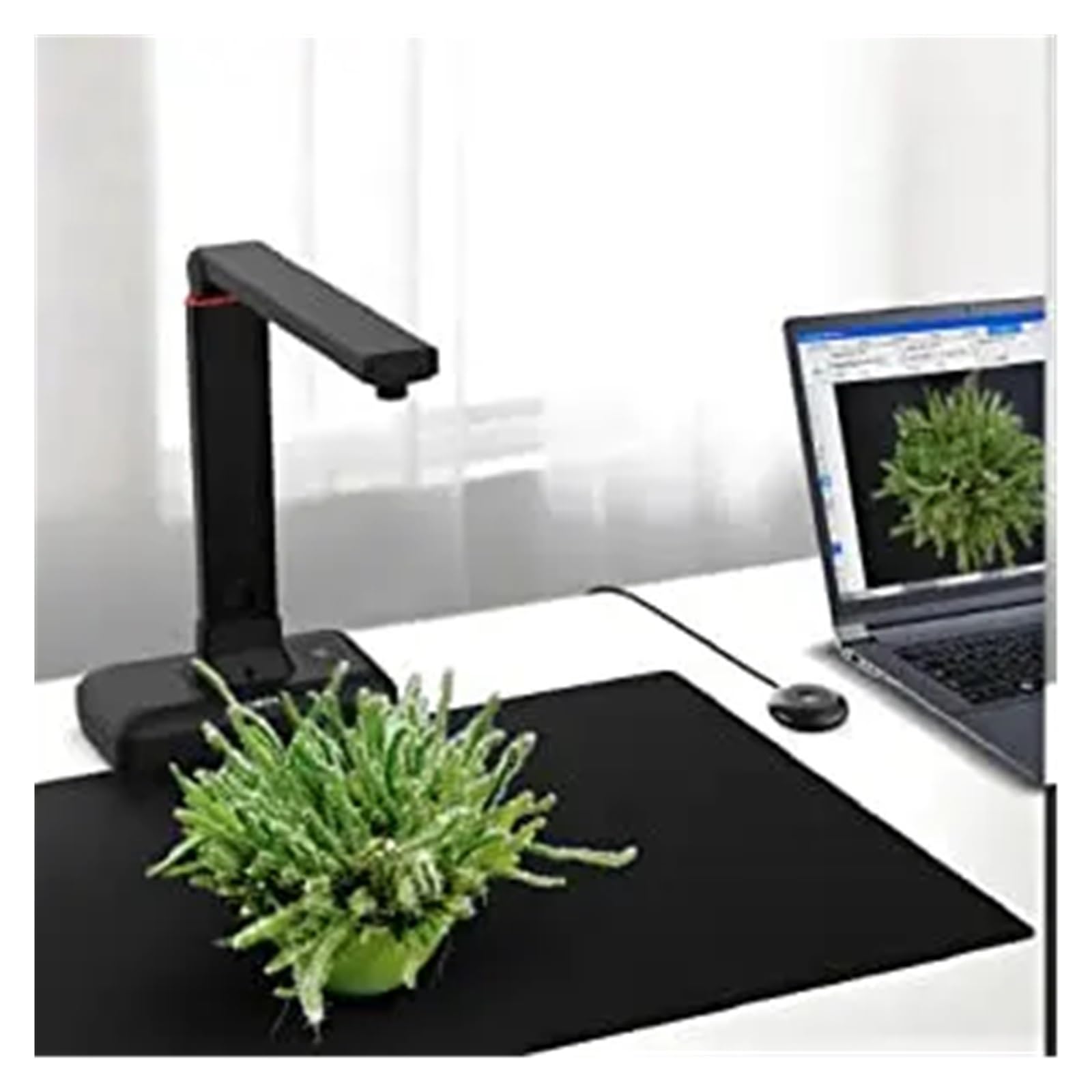 Scanner per documenti, Scanner da tetto for libri e documenti di grande formato A2/A3 Appiattimento automatico supporto ad alta risoluzione 23 MP