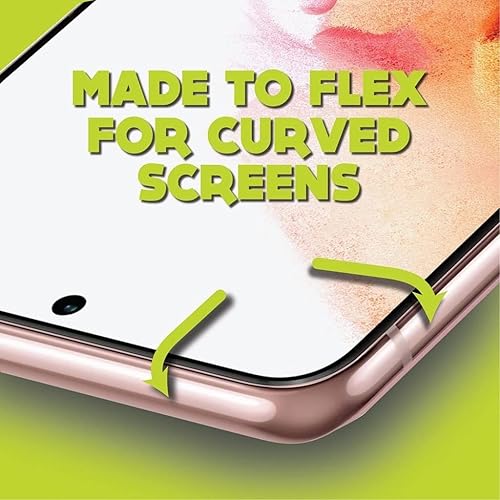 Miniatura 7 de Fortress Protector de pantalla curvo para Samsung Galaxy S22 Ultra con cobertura de dispositivo de $200 y herramienta de instalación precisa,
