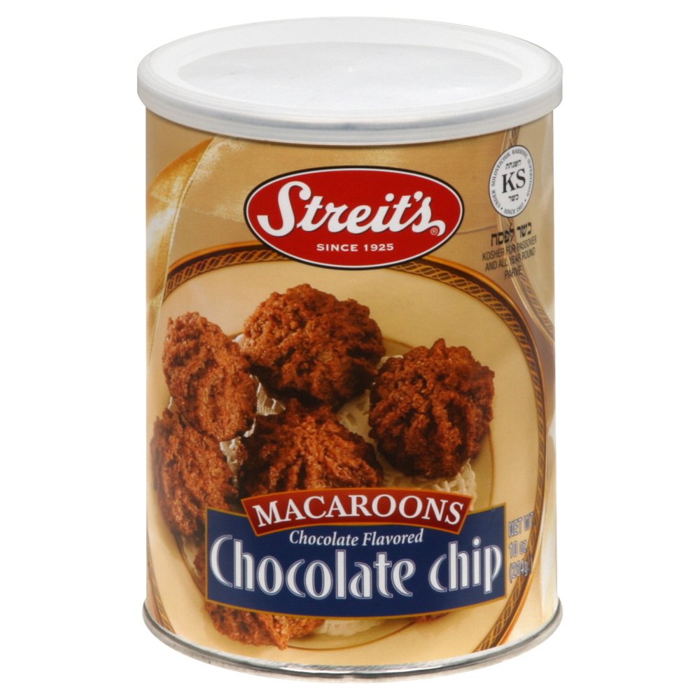 STREITS COOKIE MACAROON CHOC CHOC CHIP, 10 OZ