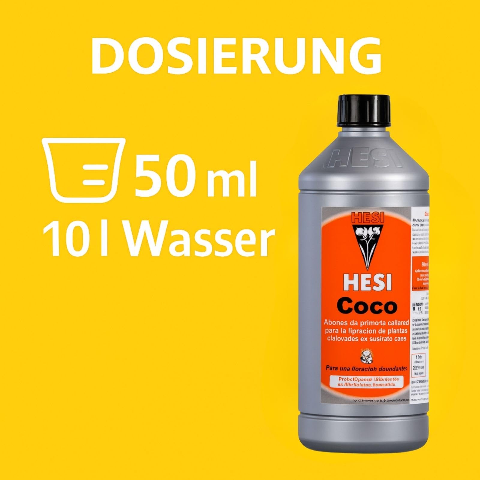 Weedness He-si Coco 5 Liter - Hydro-Kultur Grow Dünger Naturdünger Zimmerpflanzen Bio Flüssig Organischer Blüteboost