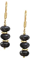 Vista 92 de Gempires Lightweight Beaded Earrings Handmade Gemstone Jewelry Hypoallergenic Gold Plated Dangling Earrings For Women