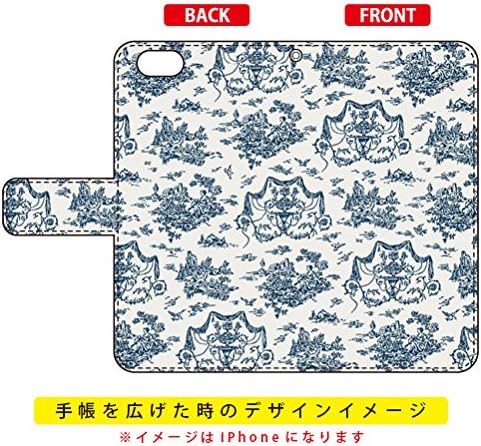 SECOND SKIN Flip Smartphone Case Sindee Toile De Jouy/for Xperia Z4 SO-03G/docomo DSO03G-IJTC-401-LIZ8
