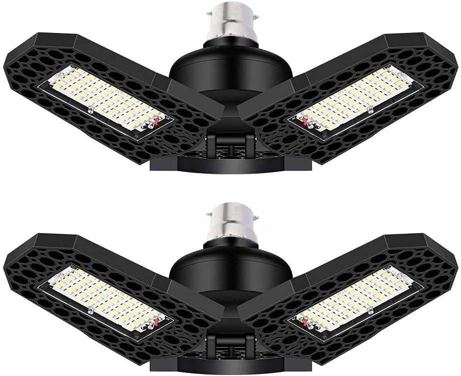 PLAFONNIER 200W Eclairage LED Garage,20000LM 6500K Lampe d'atelier