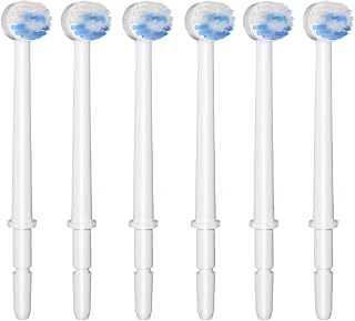 Replacement Tips for Waterpik Aquarius Water Flosser Waterpik Toothbrush Replacement Heads (6 Brush Head Tips)…