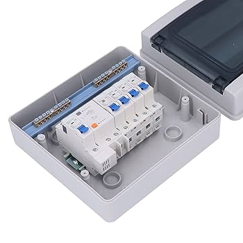 jesus　Providence P-3LD AB box + 2LOOP Xiuganpo Distribution Box, SGHA 4 Way 4 MCB Circuit Breaker