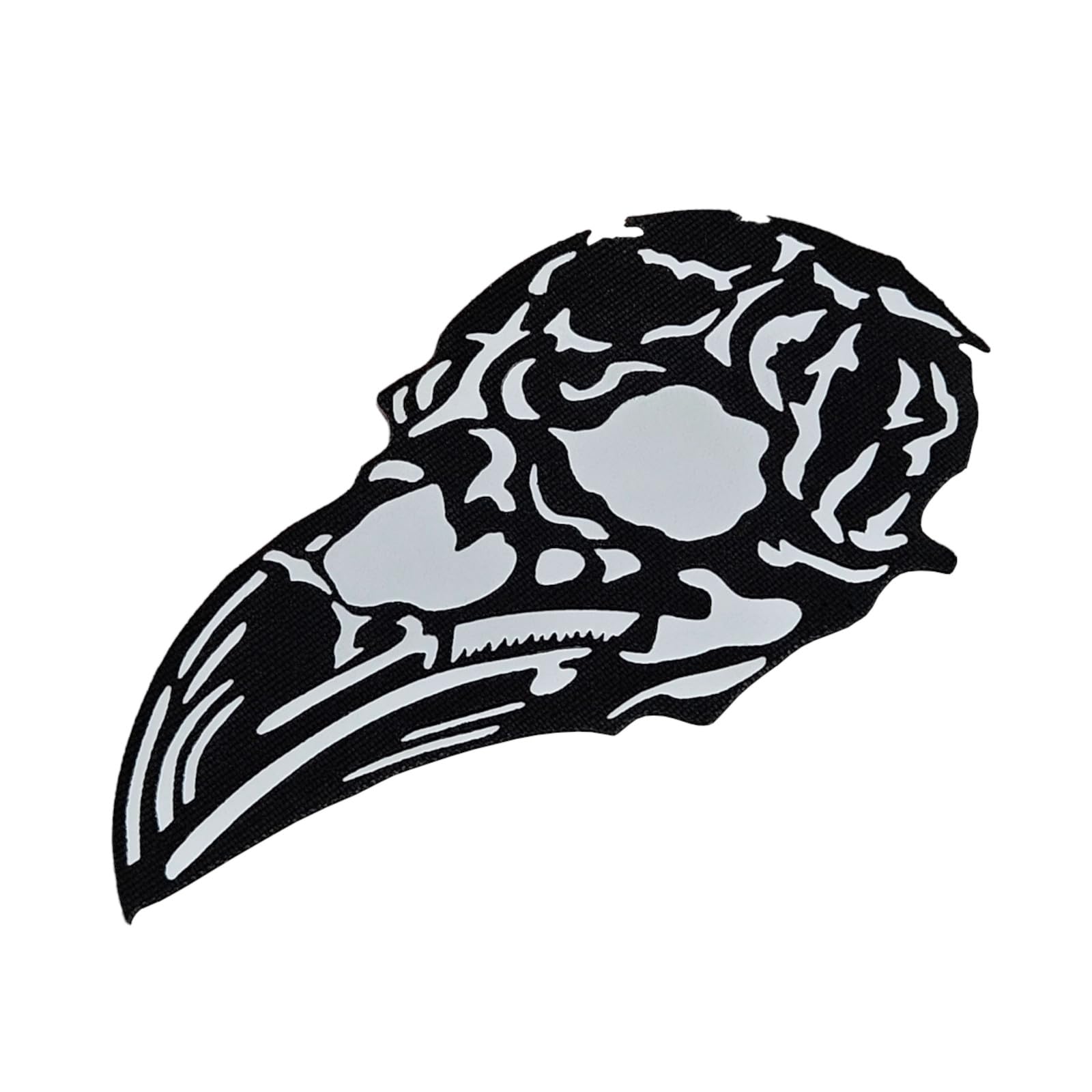 Patch morale corbeau norse pour remplacer écusson usé et réparer style sac à dos
