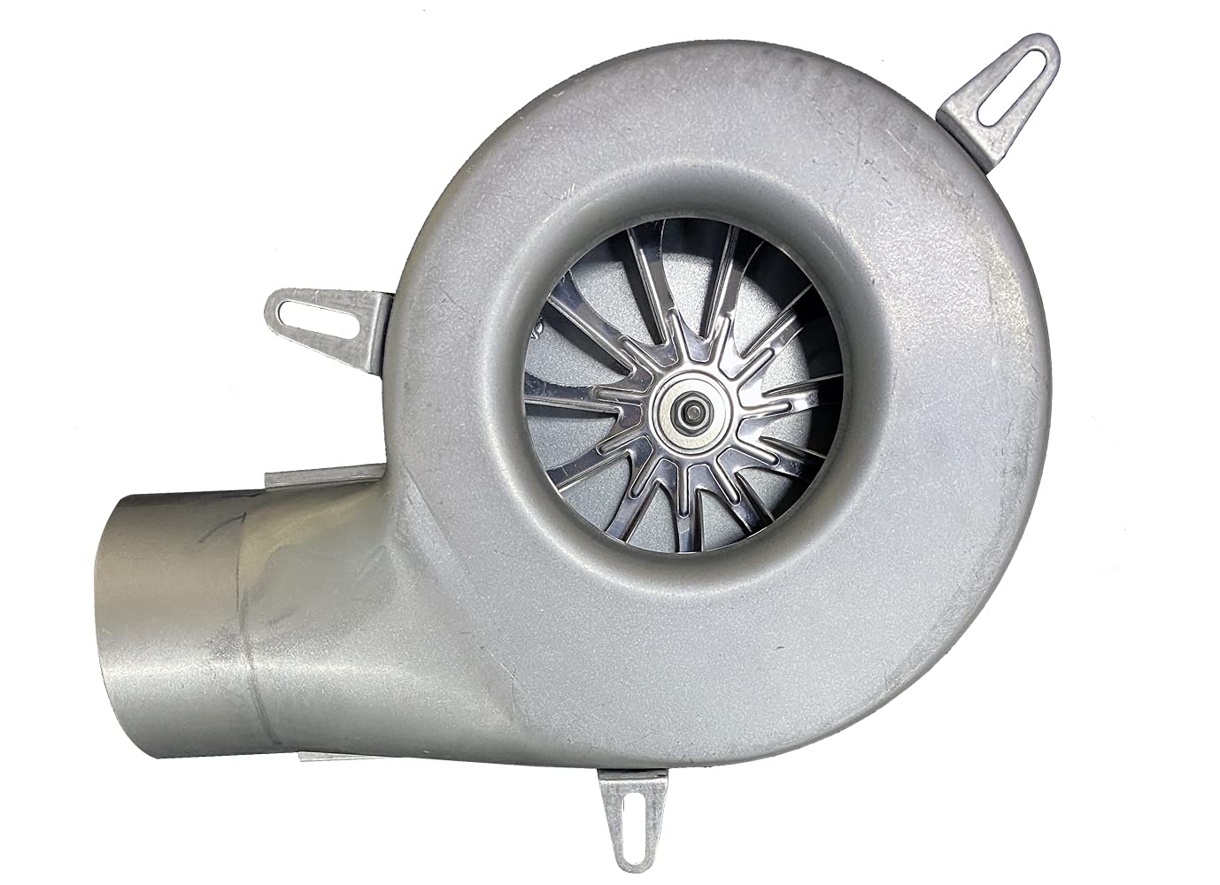 ERICAMBI, Fandis Estrattore Aspiratore Fumi per Stufe a Pellet, Provvisto di Girante in Acciaio Inox, Equipaggiato con Encoder, Numero di Giri 2650 RPM, Potenza 50W, Ventola Ø 150mm
