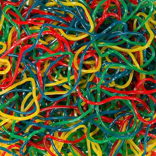 Smarty Stop Licorice Laces Gummy Candy (Rainbow, 2 Pound (Pack of 1))