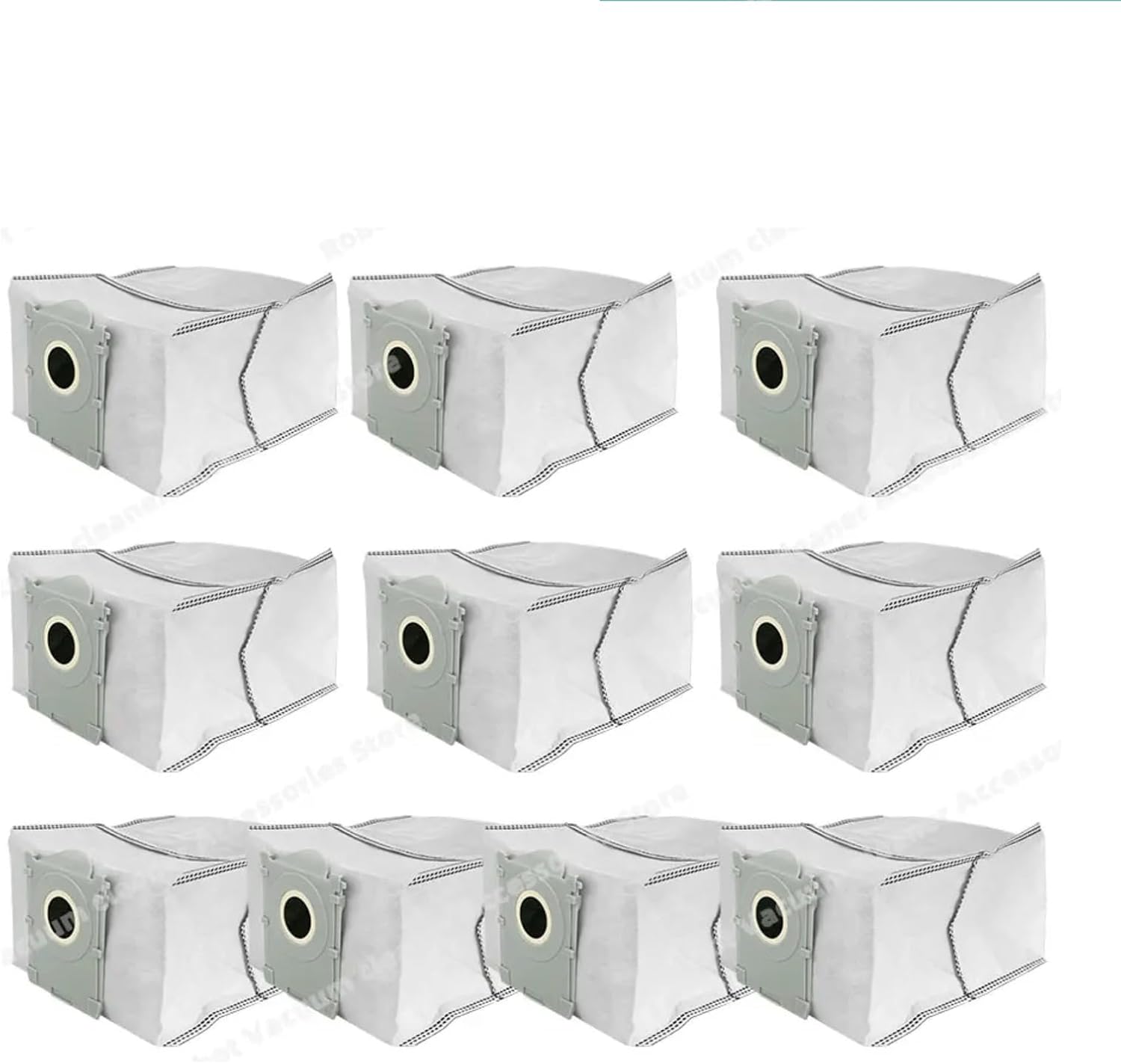 Parts Main Roller Side Brush Hepa Filter Mop Cloth Dust Bag Replacement Accessories for ECOVACS X9 PRO Omni(Set L)