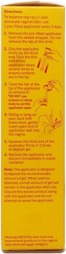 Miniatura 5 de RepHresh Gel vaginal eliminador de olores, 4 unidades (0.07 onzas cada uno), paquete de 4