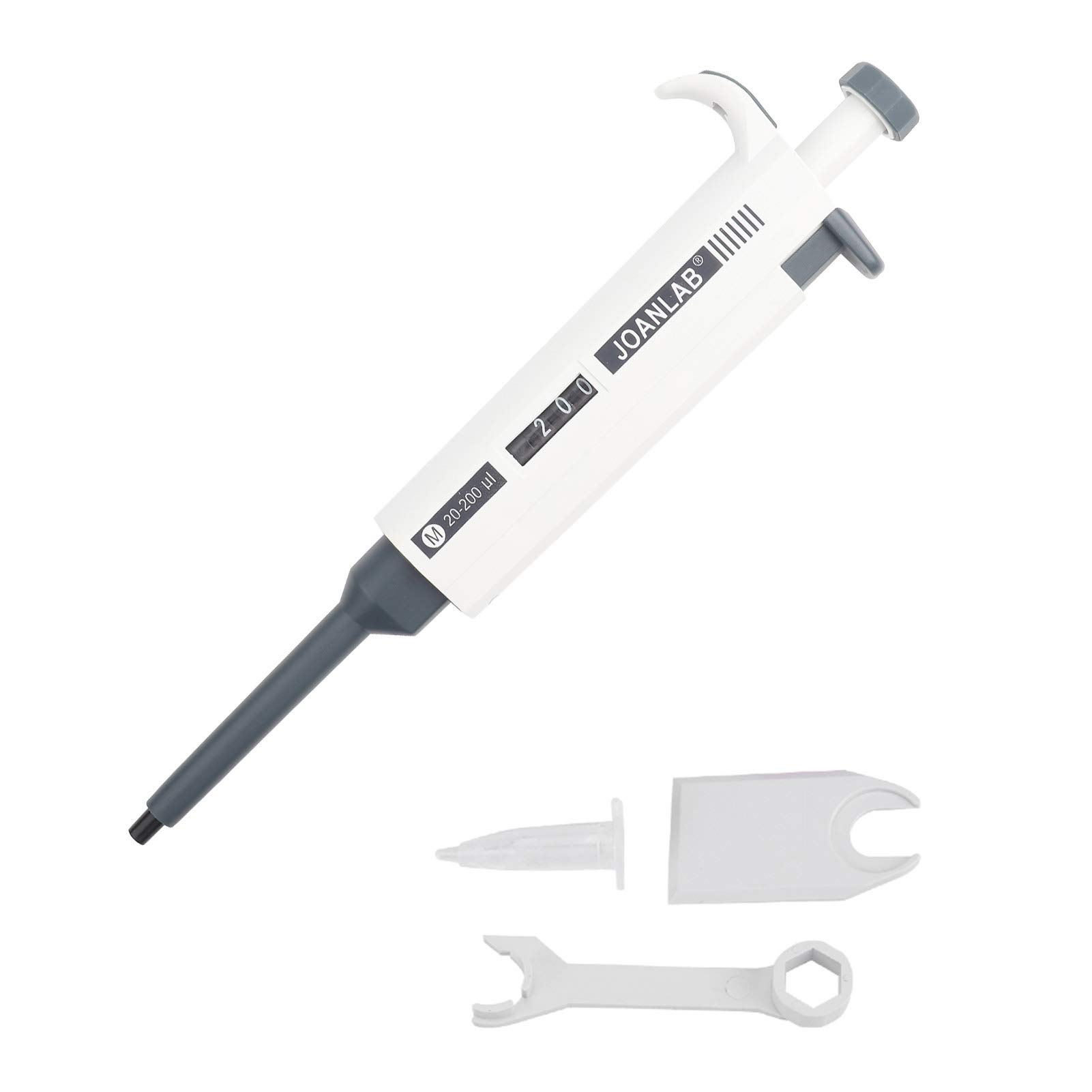 Akozon Single Channel Pipette Variable Volume Pipettor Manual Adjustable Micropipette Pipettes