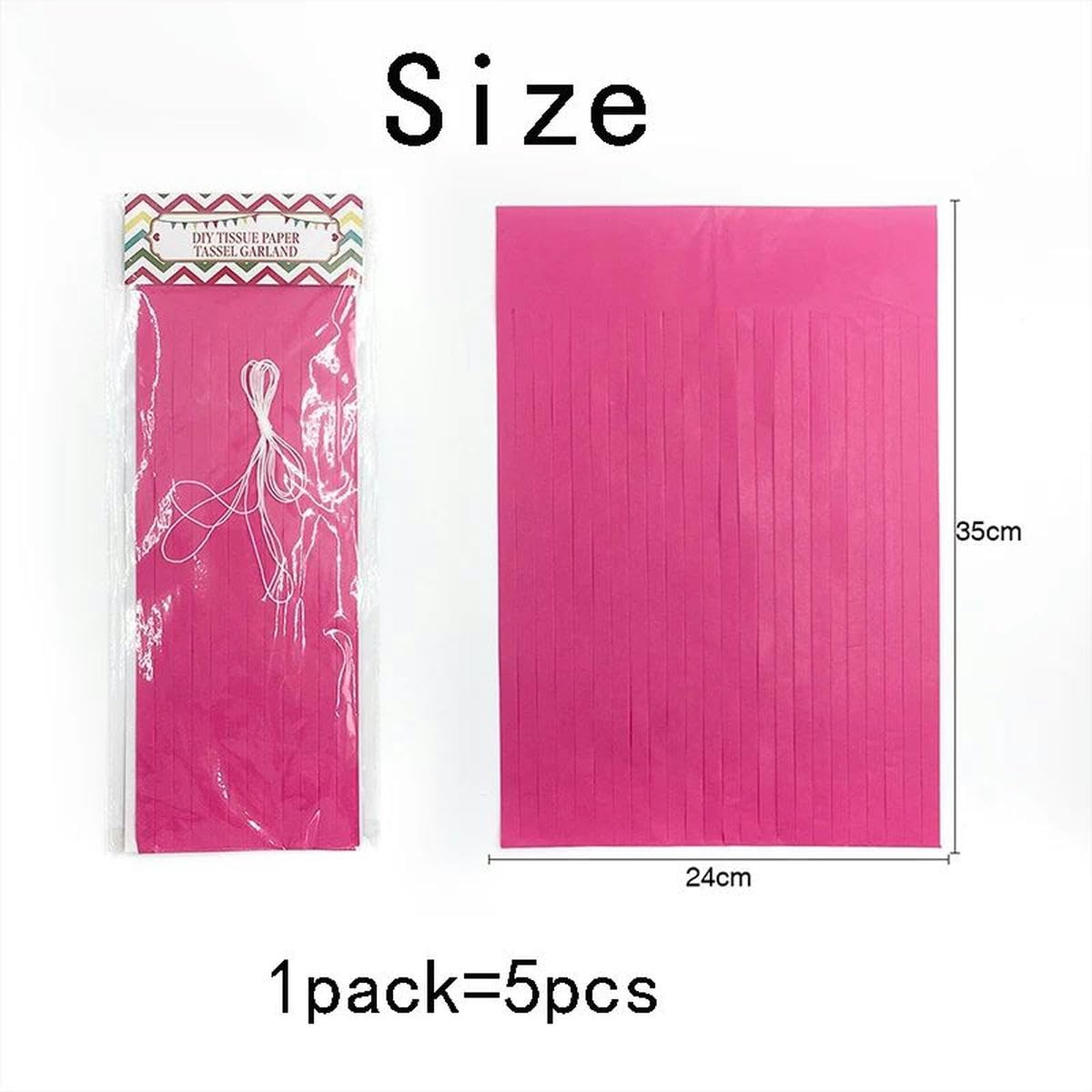 30 Stück Lila-goldene Quasten-Girlande – Party-Deko, Je 36 Cm, Mit 3 M Schnur, DIY-Montage, Für Geburtstag & Hochzeit