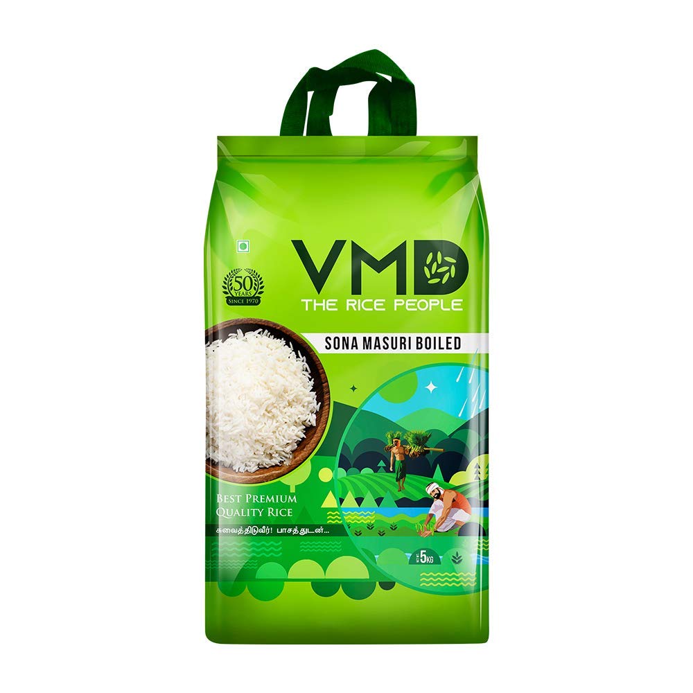 VMD Rajabhogam SONA MASURI Boiled Rice - 5Kg (Indias Best Rice) (B088R3HT1W) Amazon Price History, Amazon Price Tracker