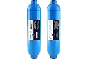 GLACIER FRESH RV/Marine Water Filter: Pure Water, No Matter Where You Roam