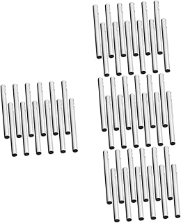 Yardwe 48 Peças Material De Sino De Vento De Metal Tubos De Sino De Vento Material De Sinos De Vento DIY Suprimentos De Artesanato Em Massa Brinquedos Em Massa Kit Kats Em Massa