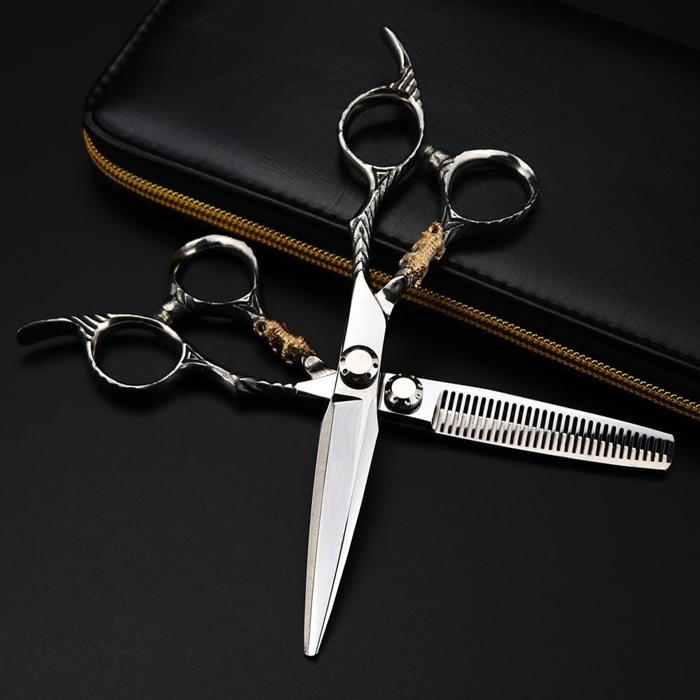 Amazon.co.jp: カットハサミ シザー ヘアカット すきばさみ すき率20