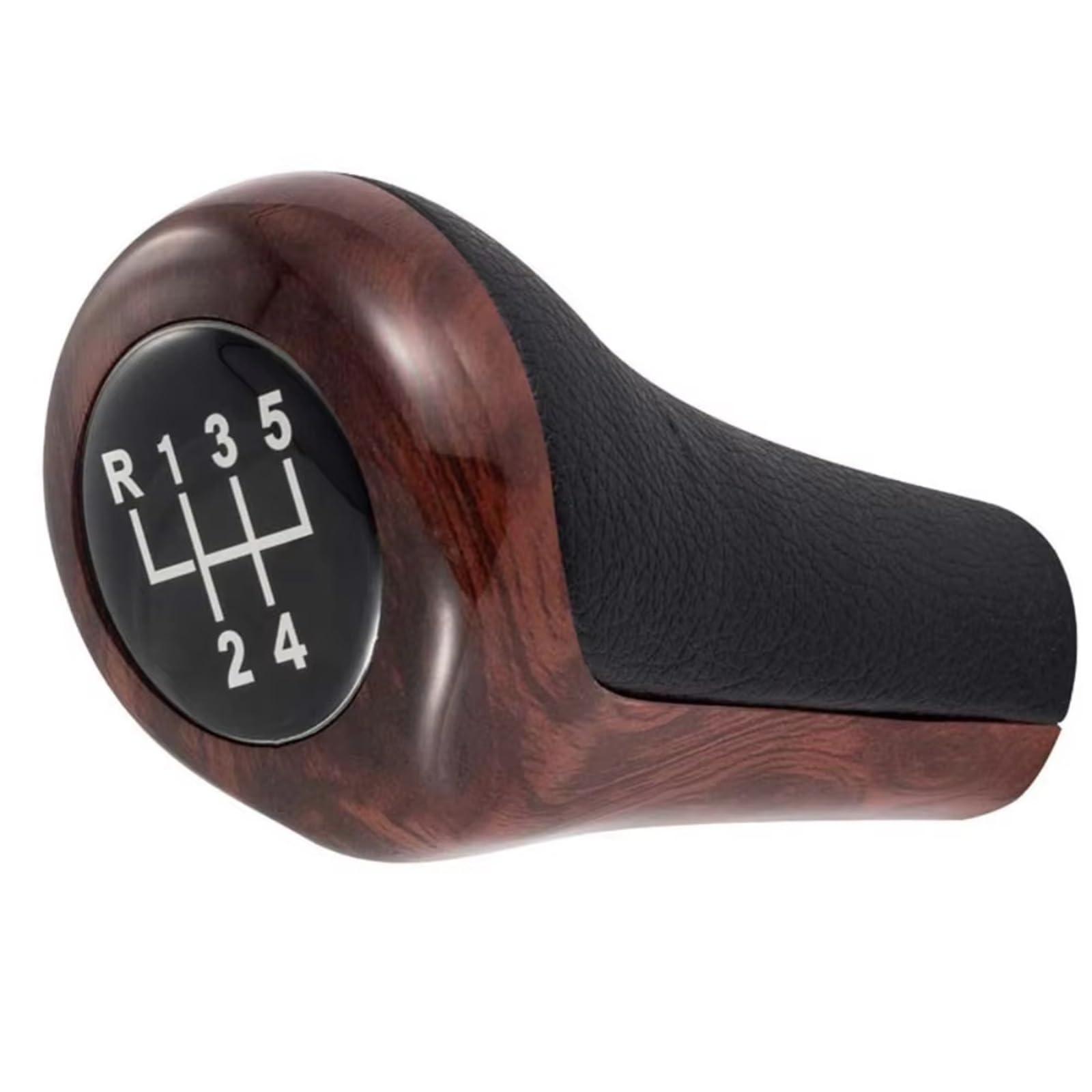 TRGDFDAA Spare Parts Compatible with for Series 5 E60 E61 E28 E34 E39 for Series 6 E63 E64 Car 5 6 for Speed Gear Stick Shift Knob Automotive Components