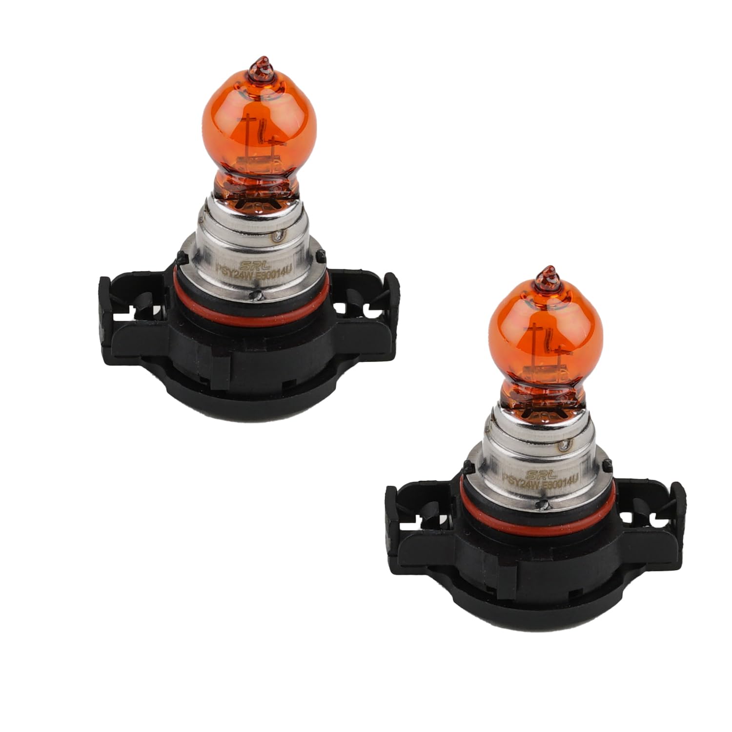 Johns PSY24W lampa błyskowa, żarówka, żarówka, lampa żarowa, dwustronna, żółta, gwint PG20/4, 12 V, 24 W, 2 sztuki