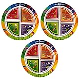 Fresh Baby Drink Up MyPlate Dinnerware (3 Pack), Multicolor