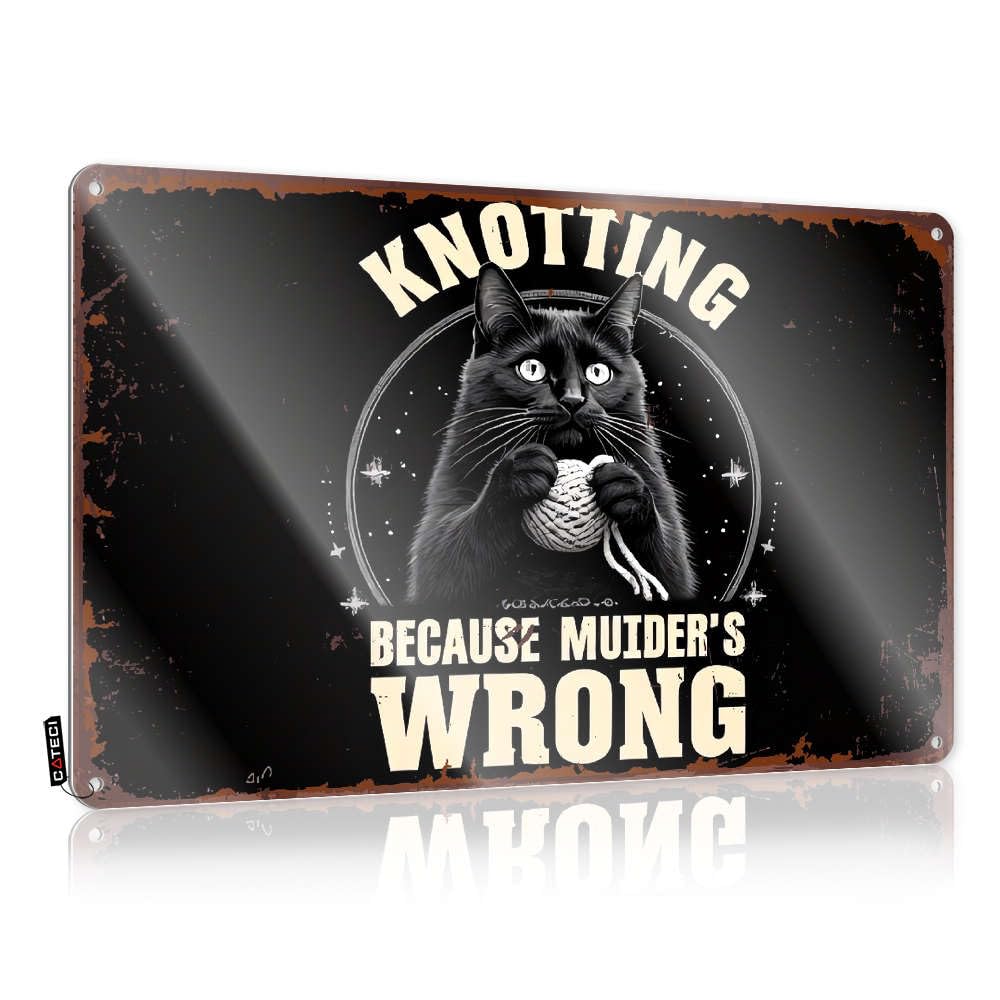 Fzfn Colour Farmhouse Signs Designer Faded Knotting Because Muider's Wrong For Dressing - Grunge Customizable(30X40cm)